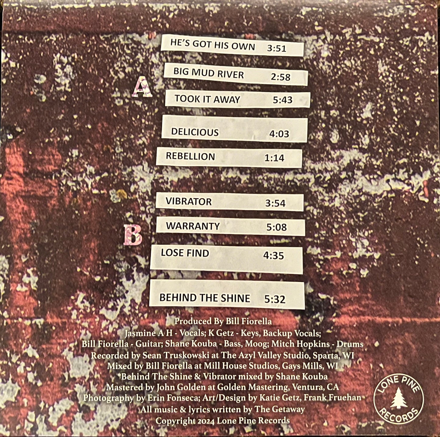 The Getaway - Limited Edition 12" Vinyl